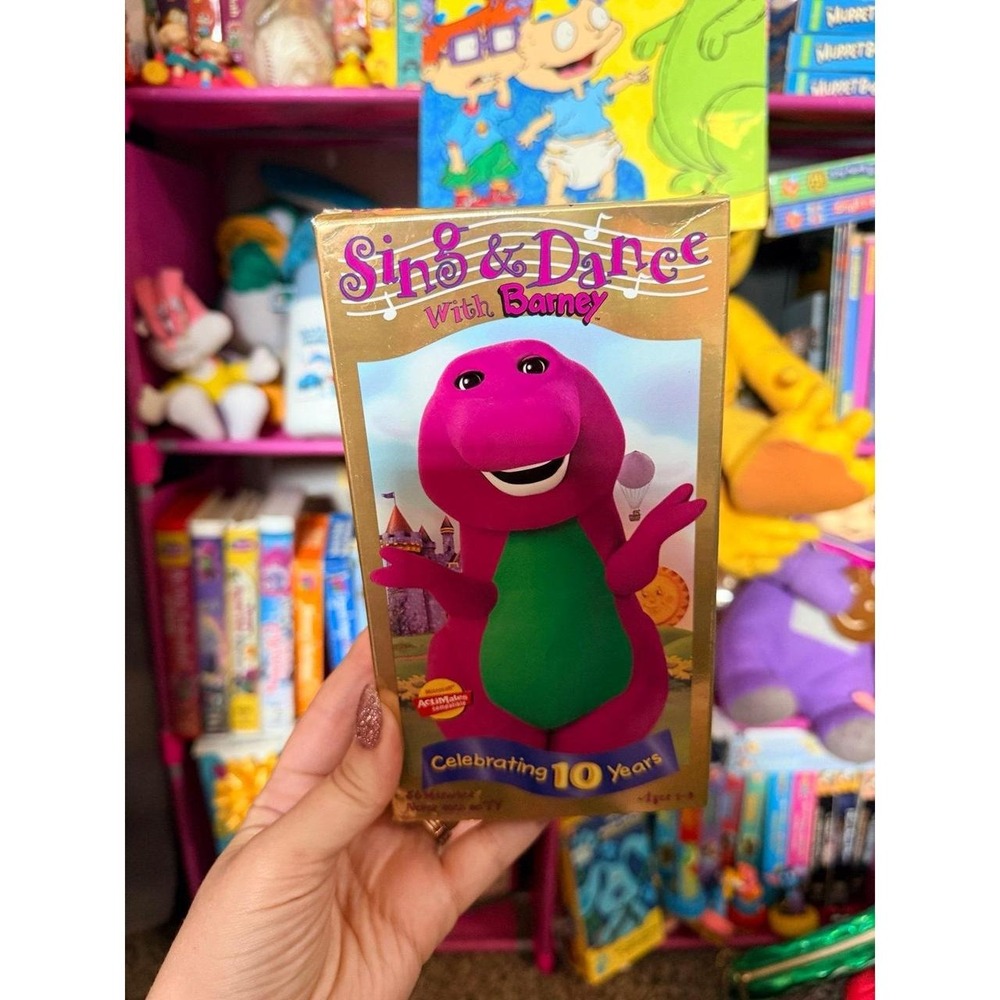 Barney sing and dance vhs
